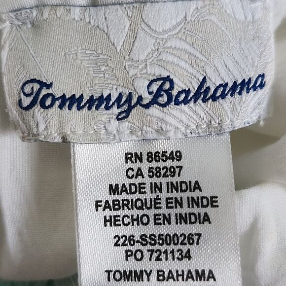 Tommy Bahama, 100% Cotton, Lined, Embroidered, V-neck, Swim Cover Up, S - Picture 9 of 16